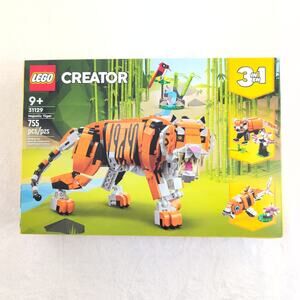 Lego Creator Majestic Tiger New & Sealed In Box 755 Pcs Age 9+ **Damaged Box